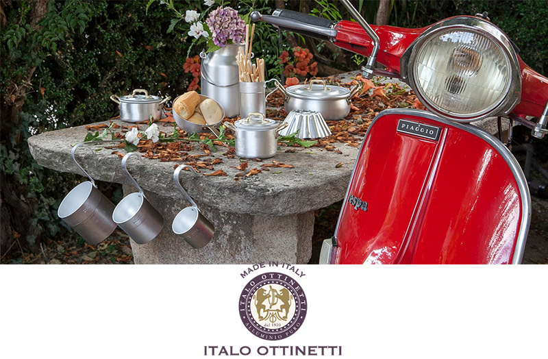 意大利原产 ITALO OTTINETTI玻璃材质金耳密封罐(1LT)1个装
