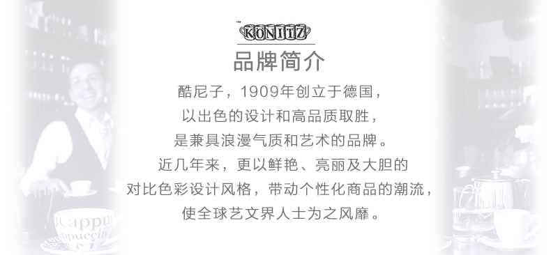 德国原产Könitz马克杯茶杯水杯带茶漏小王子的秘密
